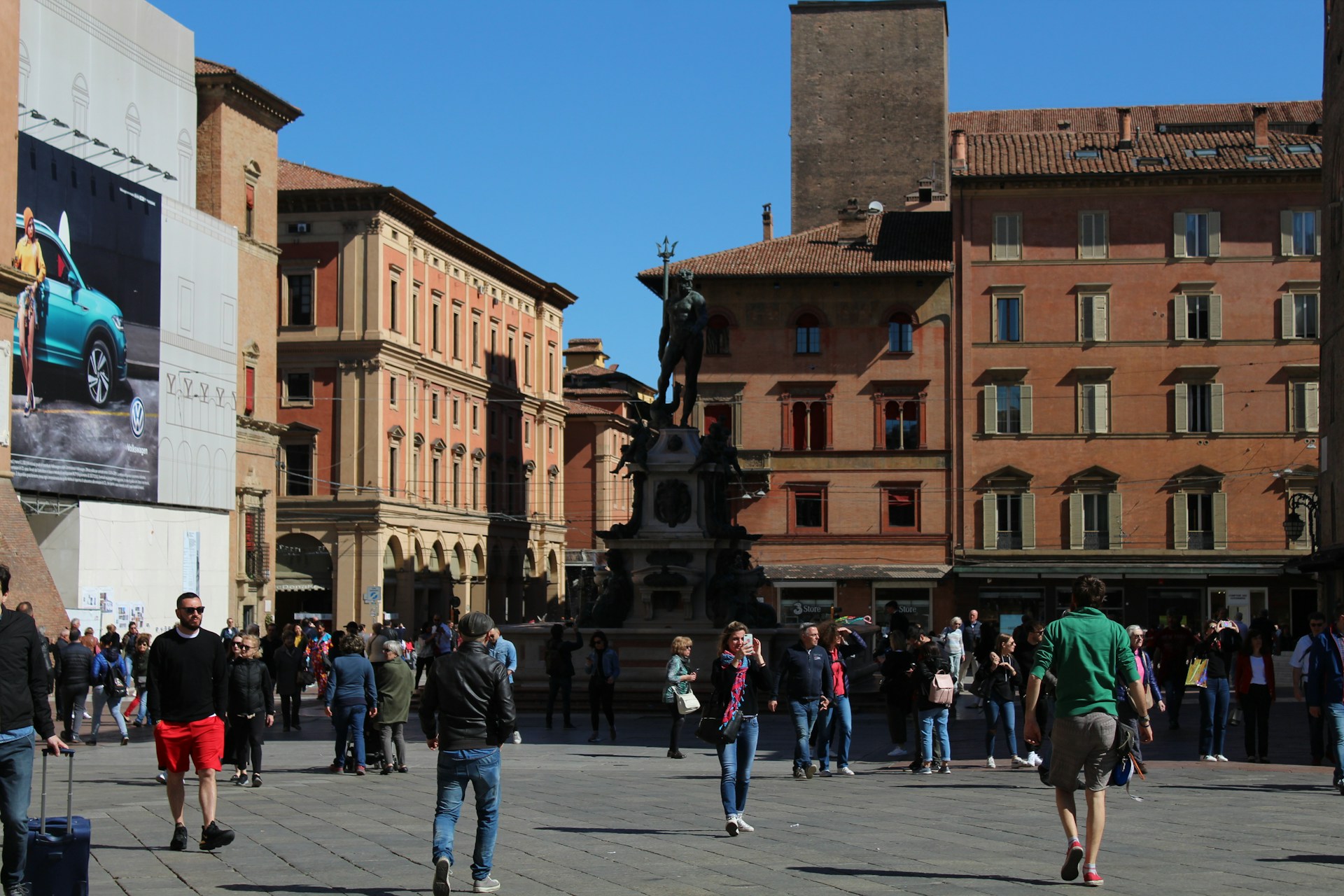 Path to San Luca Sanctuary in Bologna